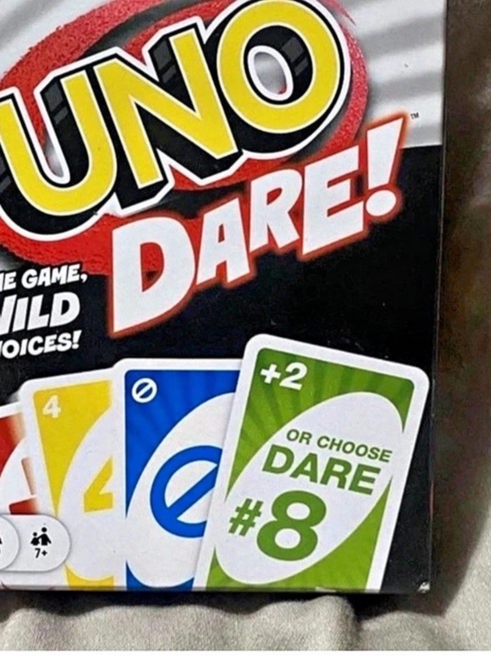 Mattel UNO Dare! Card Game